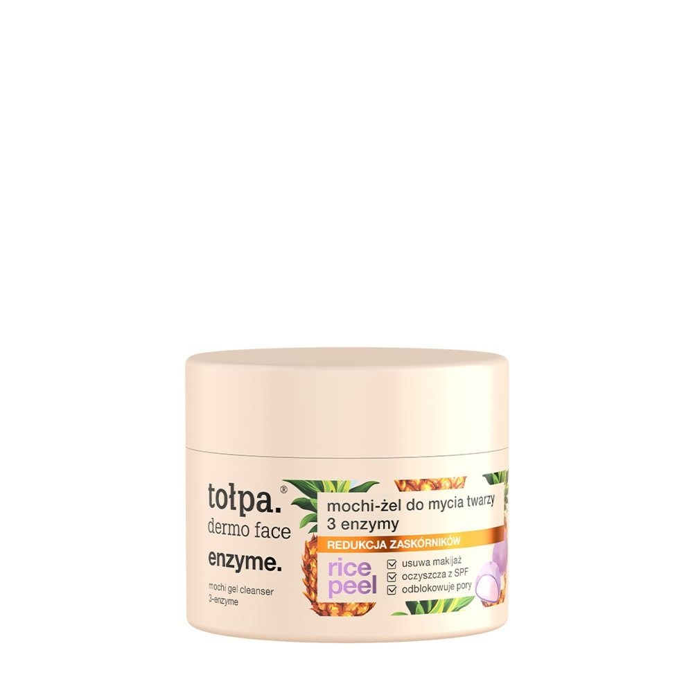 tołpa. enzyme. mochi-żel do mycia twarzy 3 enzymy, 110 g