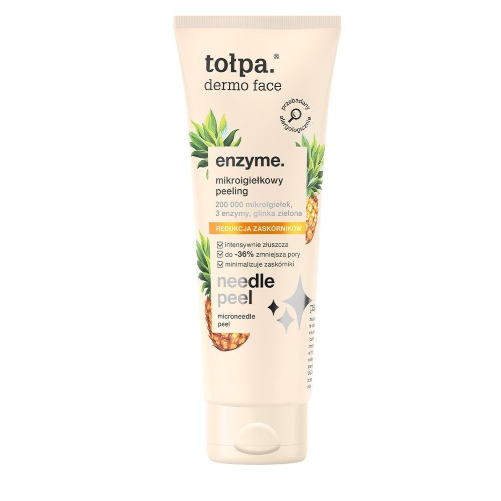 tołpa. enzyme. mikroigiełkowy peeling 3 enzymy, needle peel, 100 ml