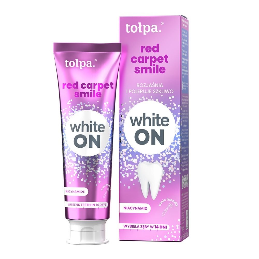 tołpa. red carpet smile pasta do zębów red carpet smile, 75 ml