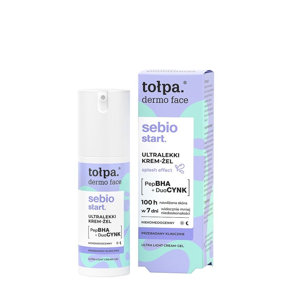 tołpa. sebio start. ultralekki krem-żel, 50 ml