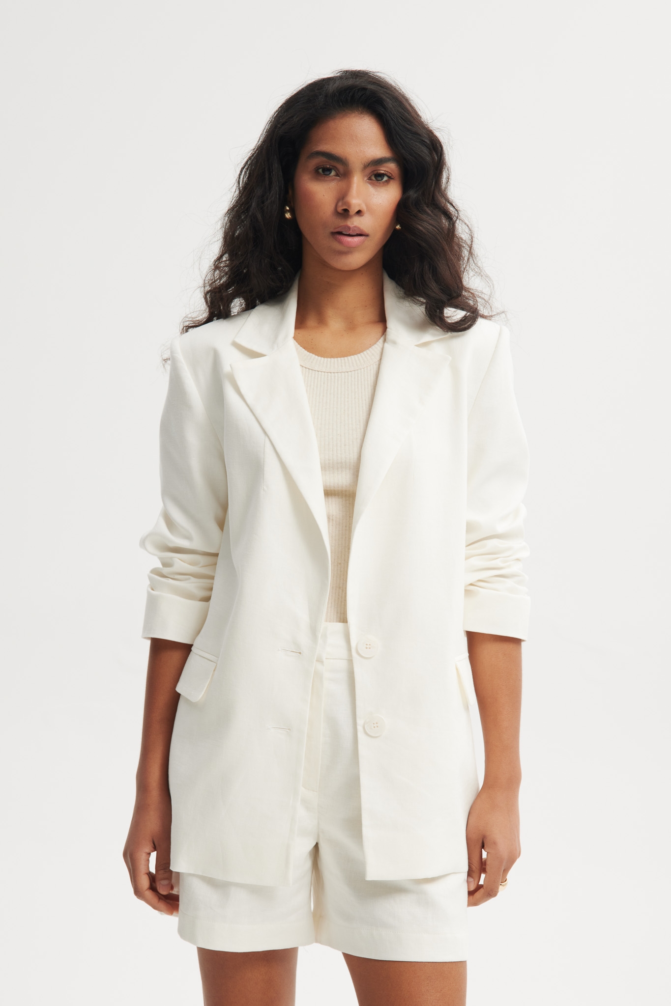 LNIANE SPODENKI MATYLDA ECRU S - Flawless