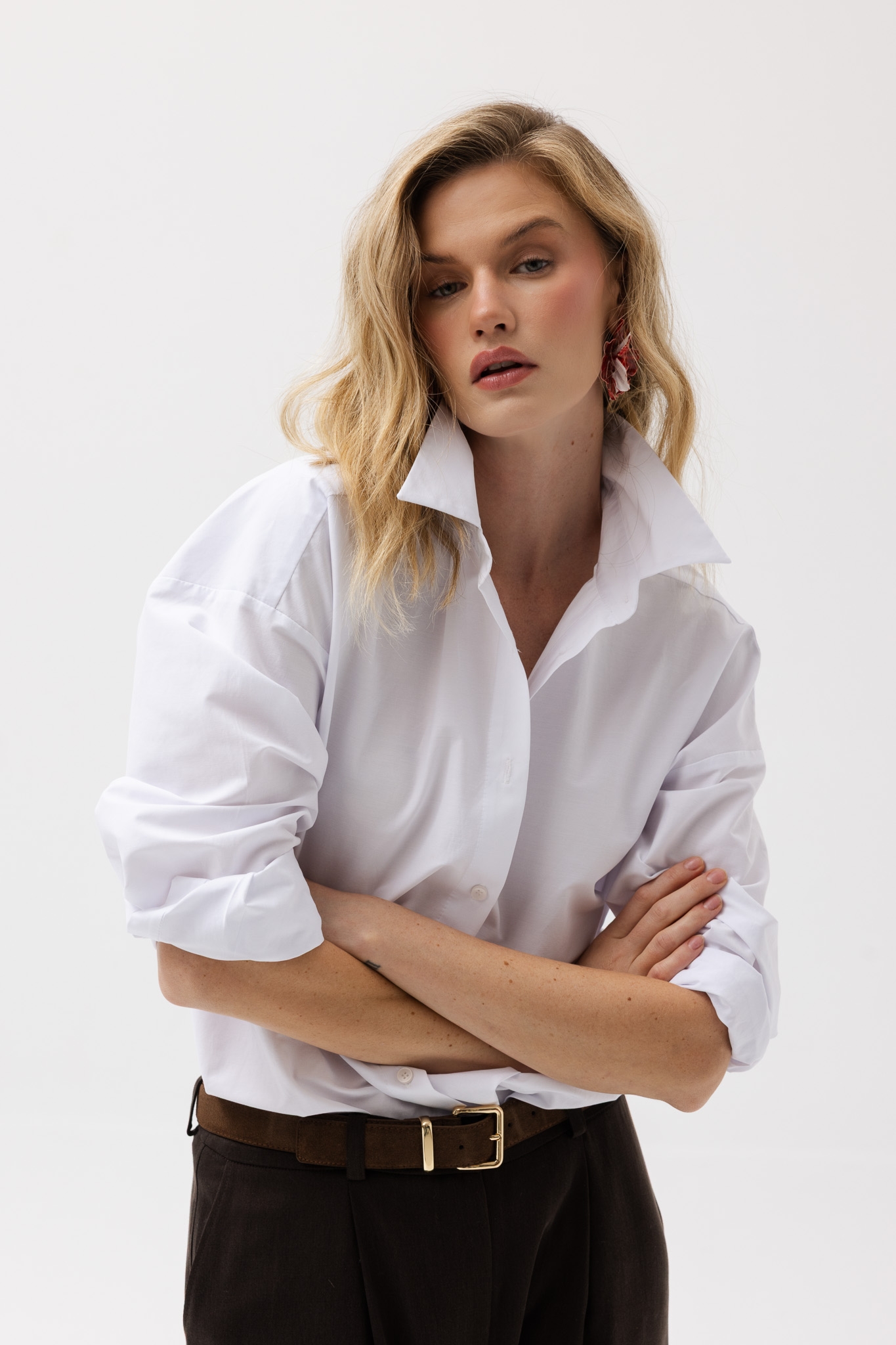 KOSZULA LUCY BIAŁA L - Flawless