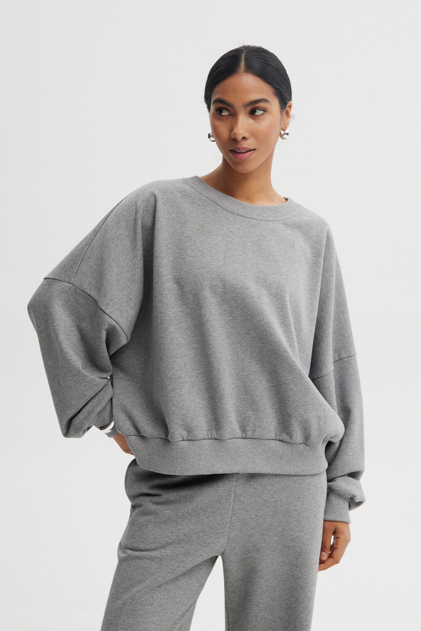 BLUZA JESS SZARA One size - Flawless