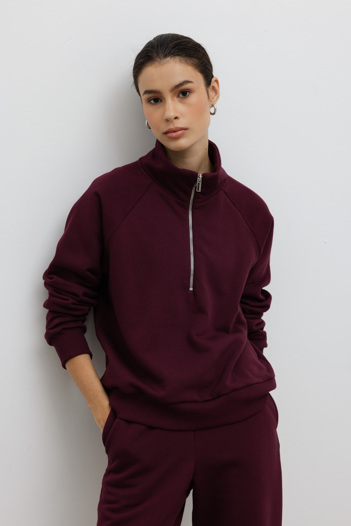 BLUZA VIKI WINO M - Flawless