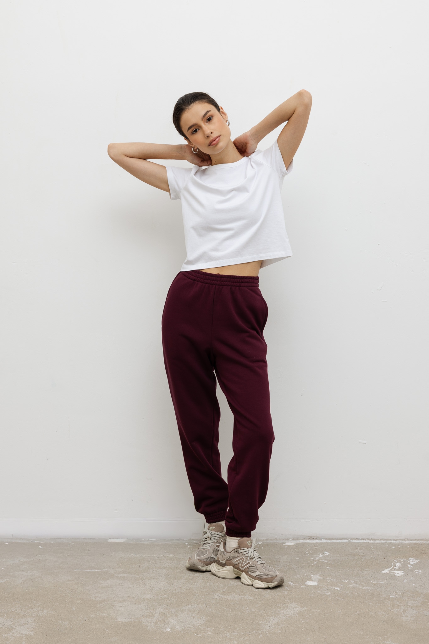 SPODNIE LOLA WINO XS - Flawless