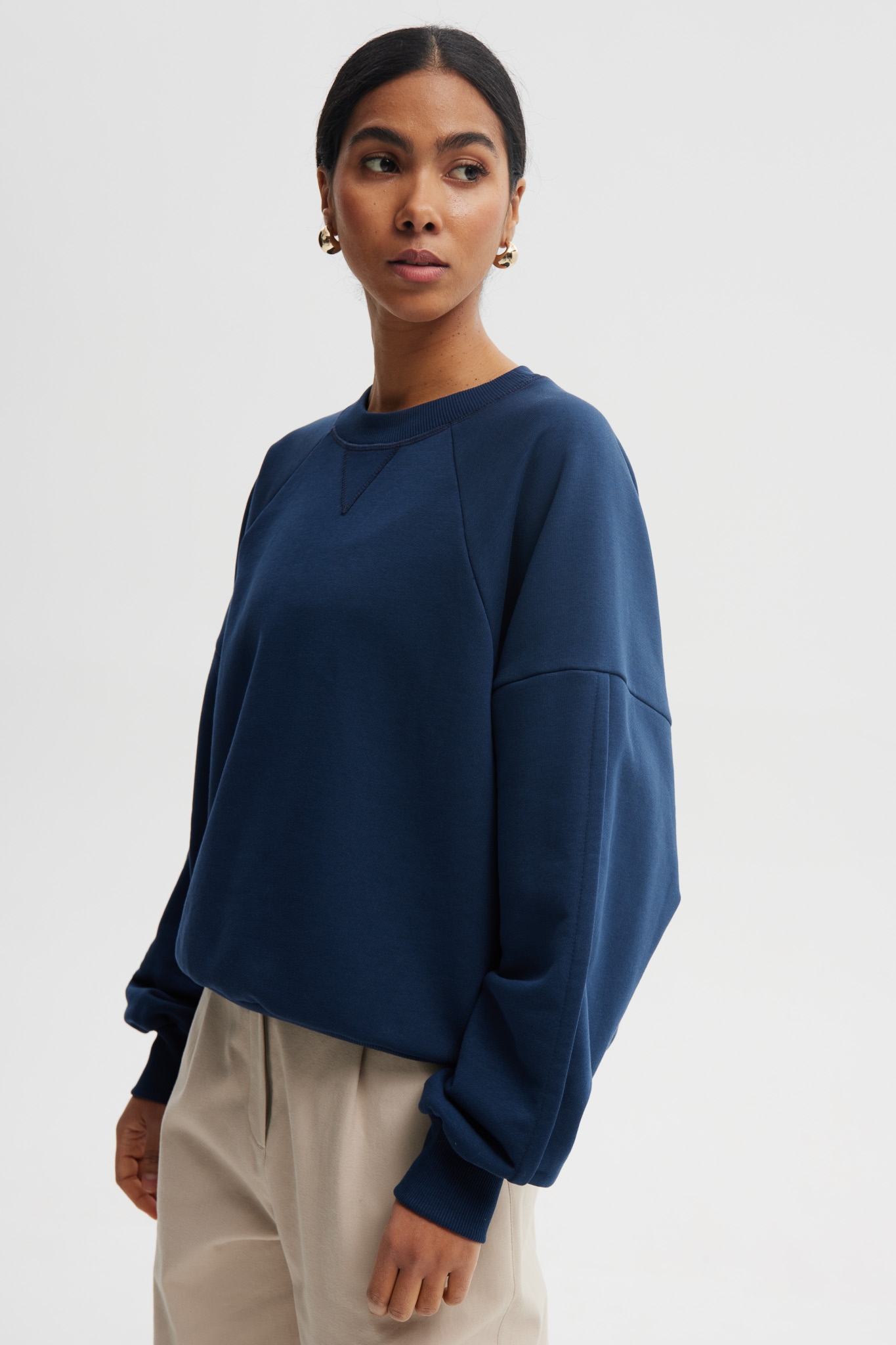 BLUZA ELENA GRANATOWA L - Flawless