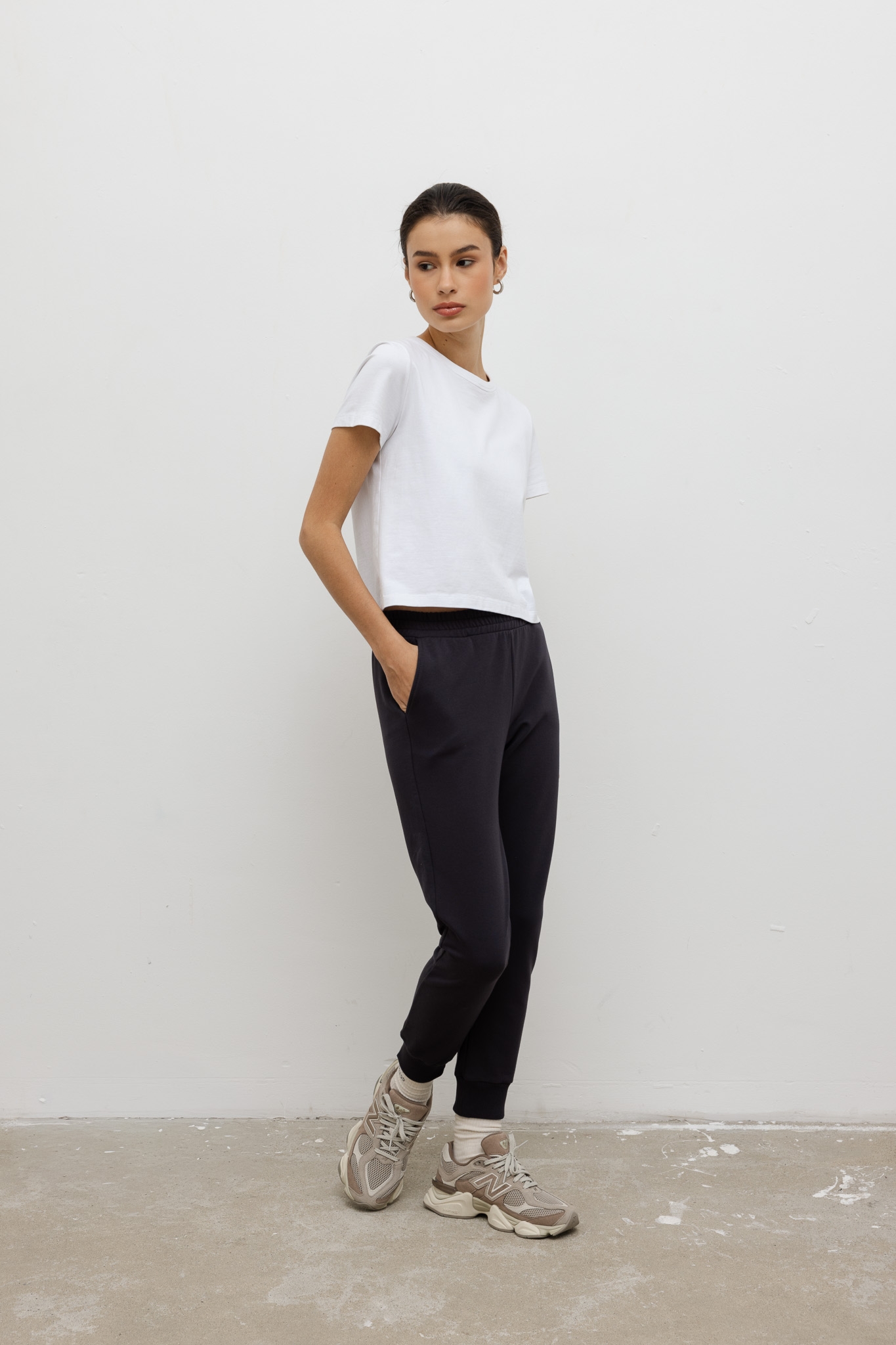 SPODNIE LENA GRAFITOWE XS - Flawless