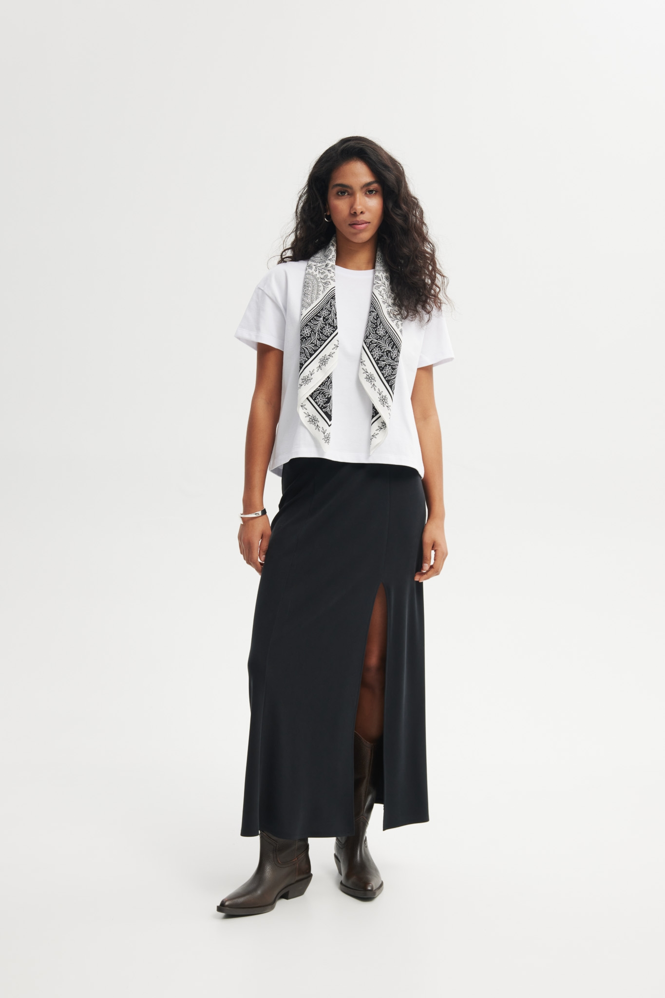 SPÓDNICA KATE CZARNA L - Flawless