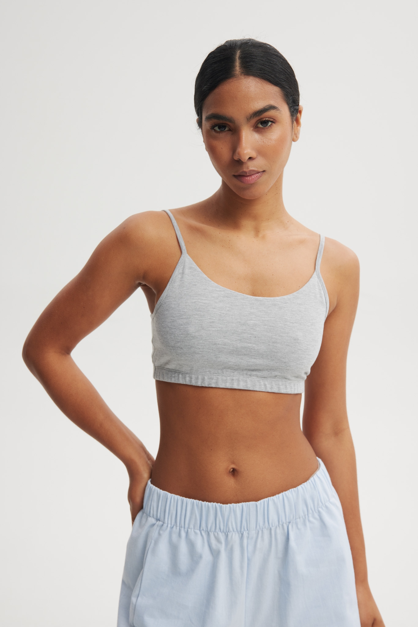 STANIK LEO SZARY L - Flawless