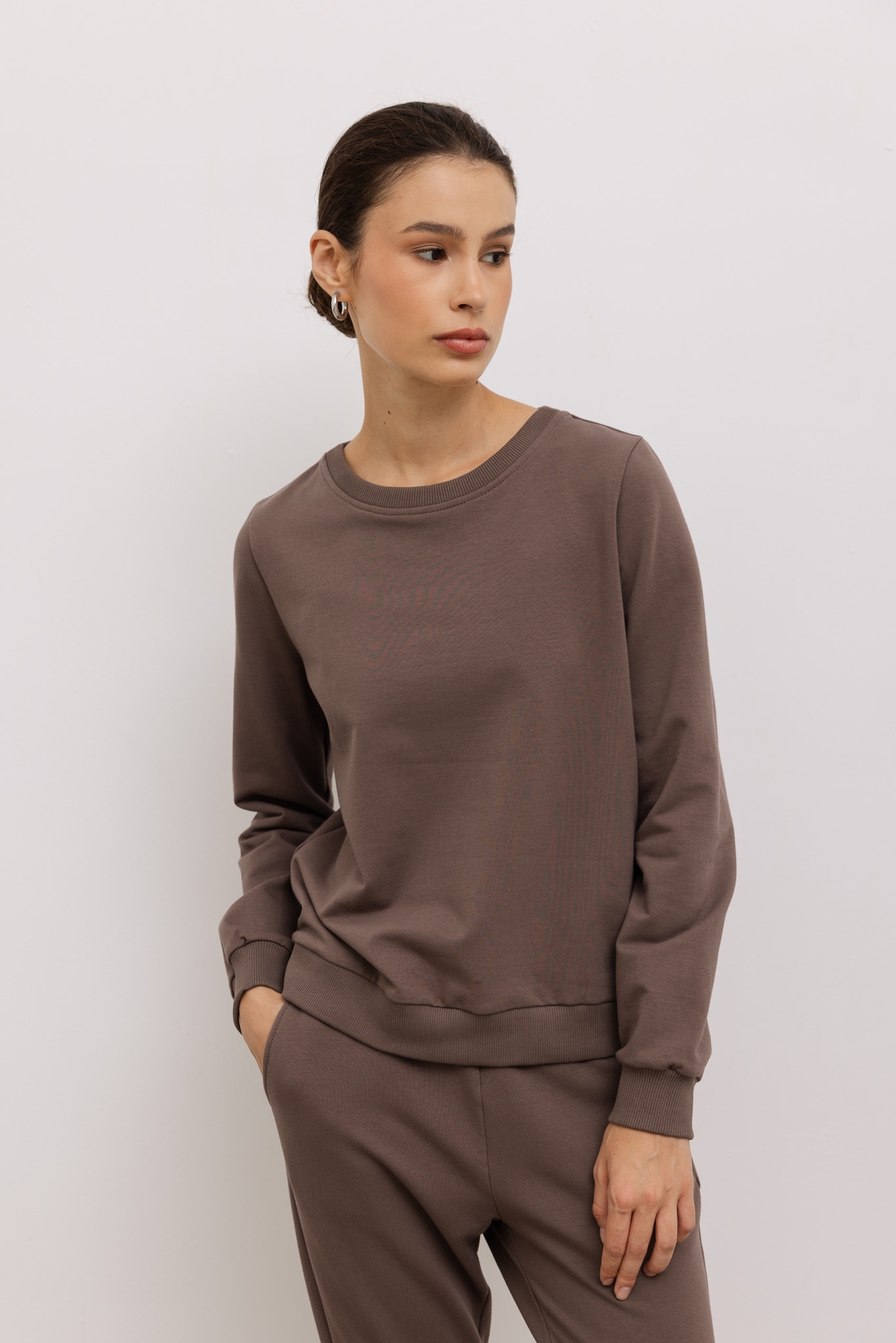 BLUZA LENA KAKAO M - Flawless