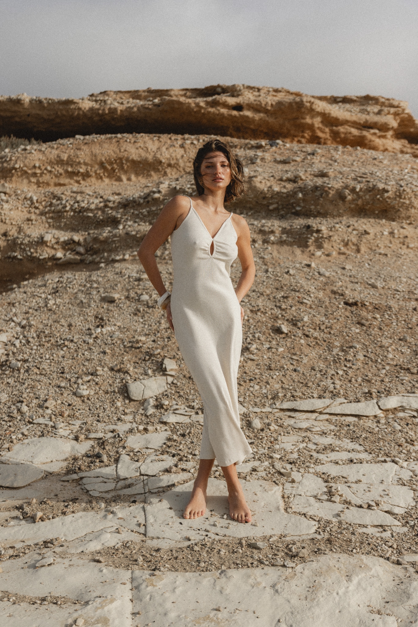 SUKIENKA GWEN PIASKOWA XL - Flawless