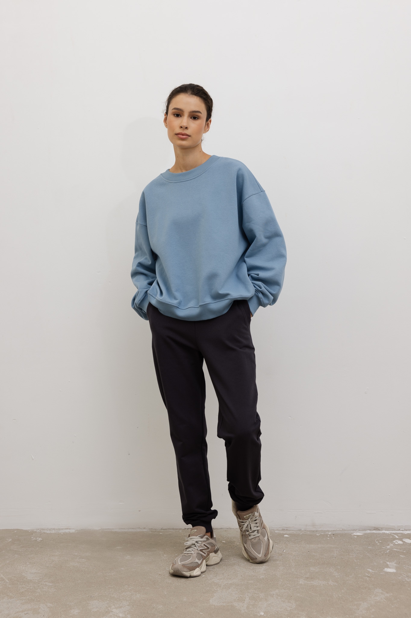 SPODNIE JOGGERS GRAFITOWE XS - Flawless