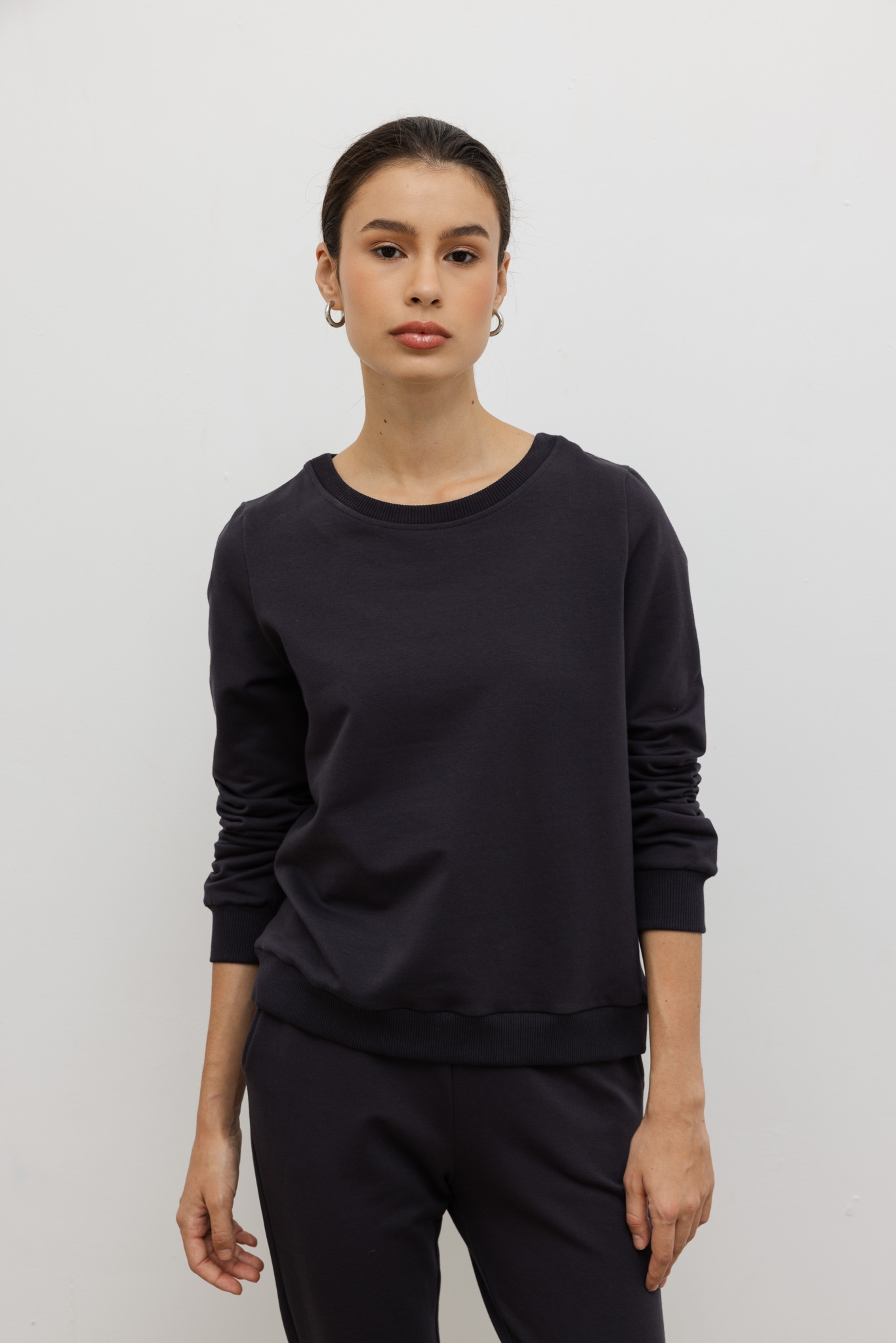 BLUZA LENA GRAFITOWA M - Flawless