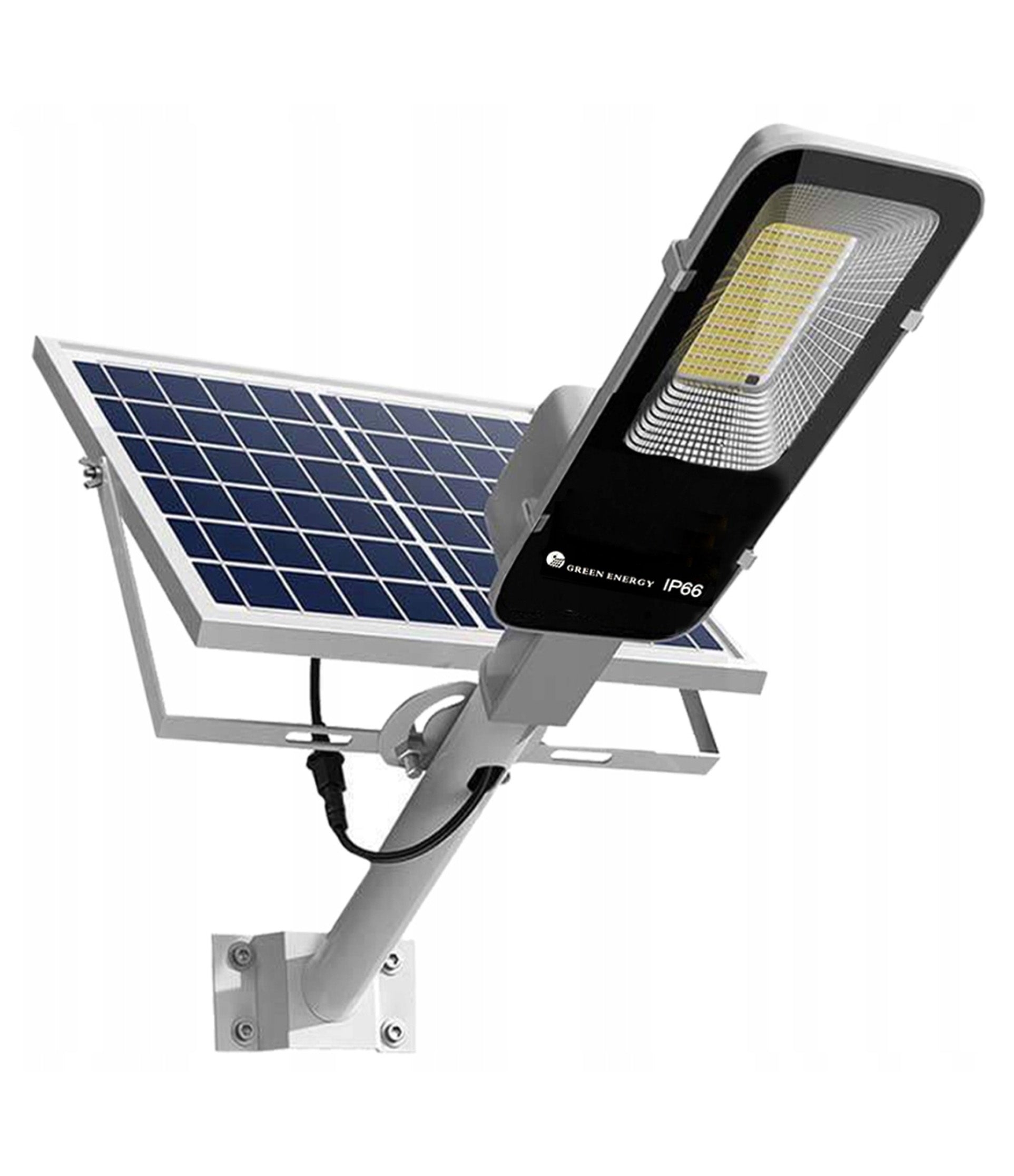 Mocna Lampa Solarna Led Z Czujnikiem Zmierzchu + Pilot