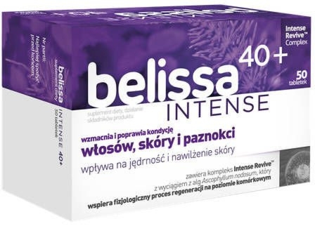 Belissa Intense 40+ Aflofarm - 50 tabletek na skórę i paznokcie