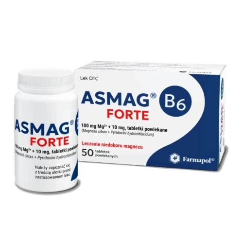 Asmag B6 Forte 50 tabletek