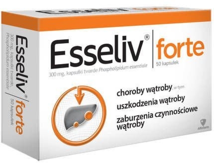 Esseliv Forte 50 kapsułek - Wsparcie dla wątroby