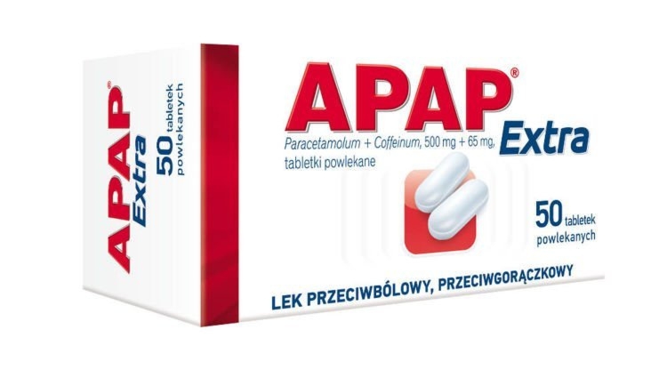 APAP Extra 50 tabletek - Skuteczny środek przeciwbólowy i przeciwgorączkowy