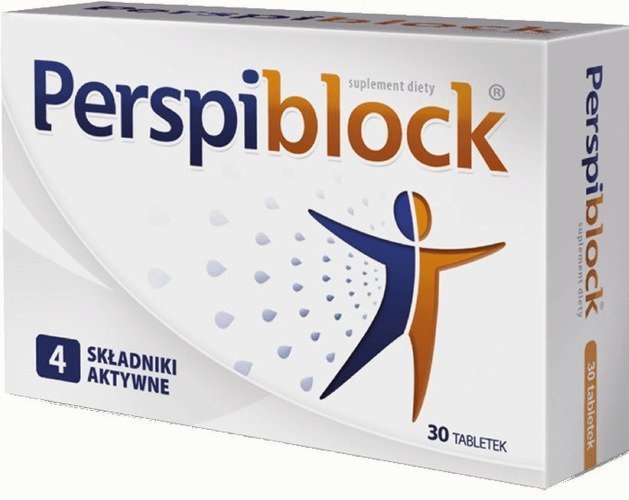 Aflofarm Perspiblock - 30 tabletek na nadmierne pocenie