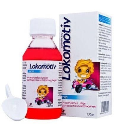 Lokomotiv Syrop - Ulgę w Podróży, 130ml