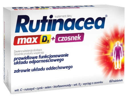 Max D3 + czosnek 60 tabletek