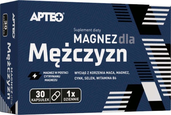 APTEO Magnez dla mężczyzn 30 kapsułek