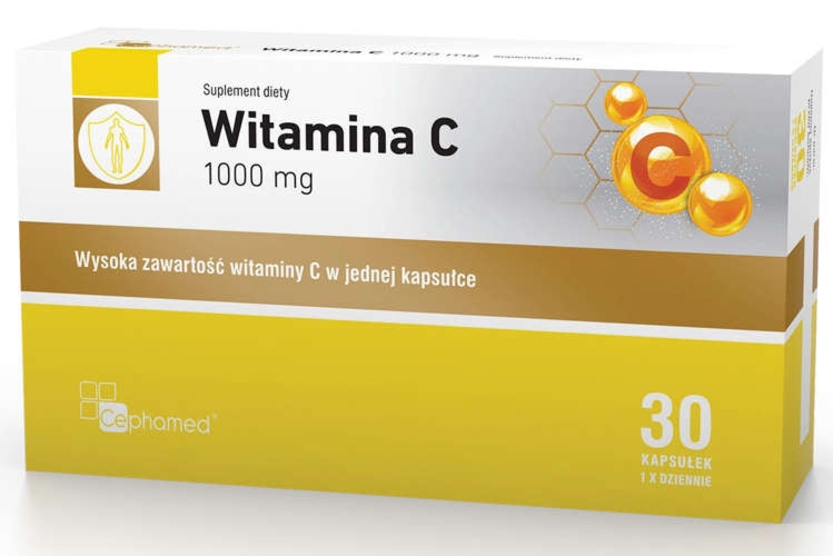 Witamina C 1000 mg 30 kapsułek