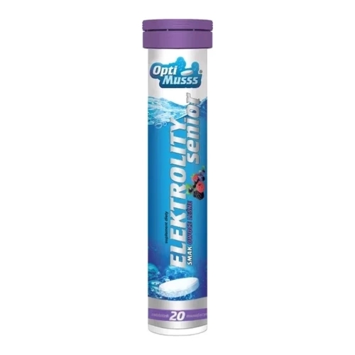 Elektrolity Senior 20 tabletek musujących