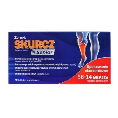 Skurcz Senior 70 tabletek