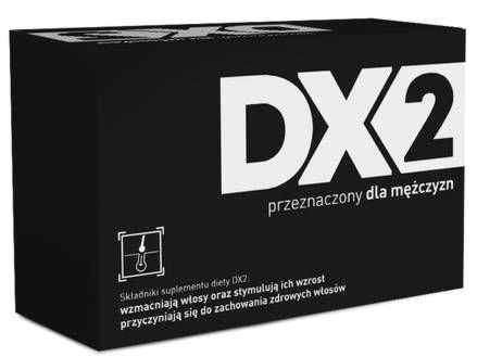 Aflofarm DX2 Kapsułki Wzmacniające Włosy dla Mężczyzn 30 sztuk