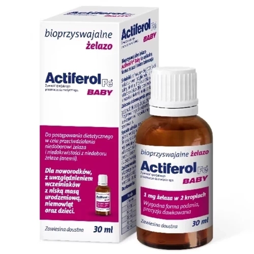 Actiferol Fe Baby krople 30ml