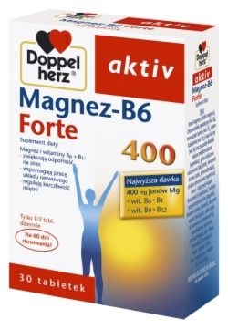 Aktiv Magnez-B6 Forte 400 30 tabletek