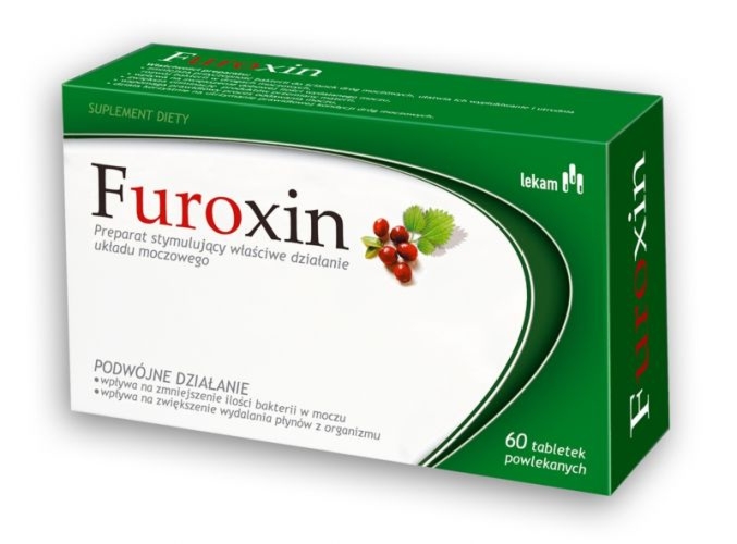 Furoxin 60 tabletek – Naturalne Wsparcie Dróg Moczowych z Żurawiną i Pokrzywą