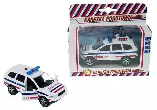 Фото - Машинка MET Karetka pogotowia  (11.0 cm)