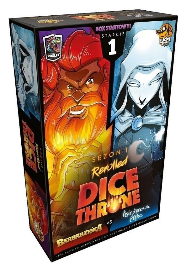 Фото - Настільна гра VS Dice Throne Starcie 1: Barbarzyńca  Elfka 
