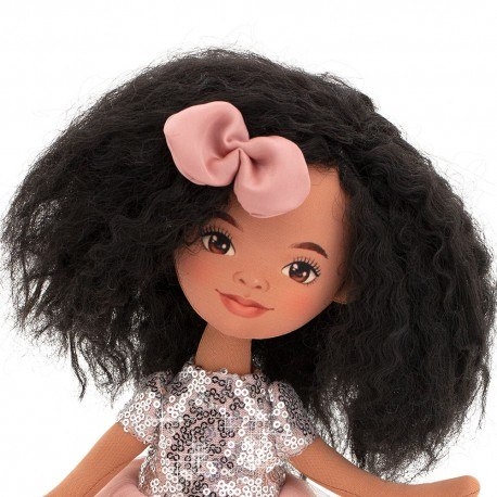 Фото - Лялька Orange Toys Sweet sisters tina w różowej sukience z cekinami 