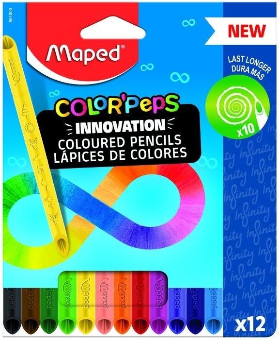 Фото - Олівці Maped Kredki z grafitu Infinity 12szt. 