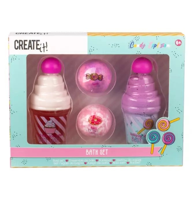 Фото - Дитячий набір для гри Candy Create it!  zestaw do kąpieli 