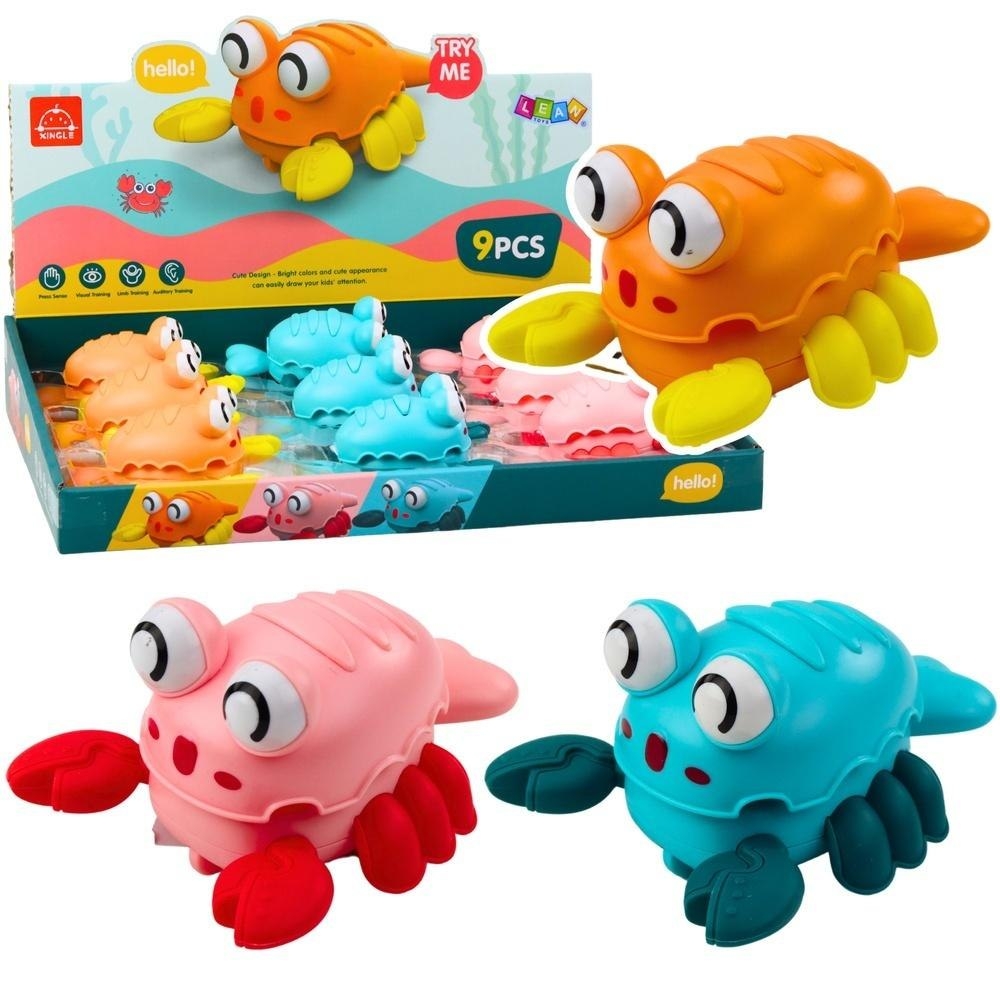 Zdjęcia - Zabawki interaktywne LEAN Toys Rak interaktywny z napędem MIX 
