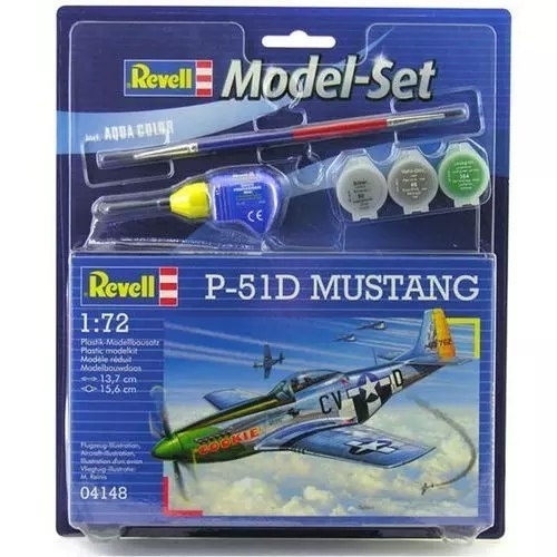 Фото - Збірна модель Revell Model samolotu P-51 D Mustang, 1:72 