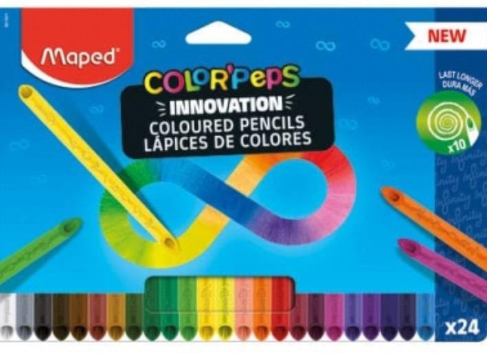 Фото - Олівці Maped Kredki Infinity 24 kolory 