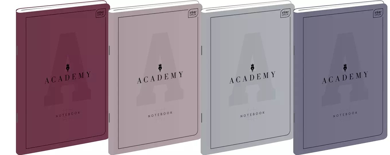 Фото - Зошит Academy Zeszyt A5/32k kratka  Int Fol A 10 