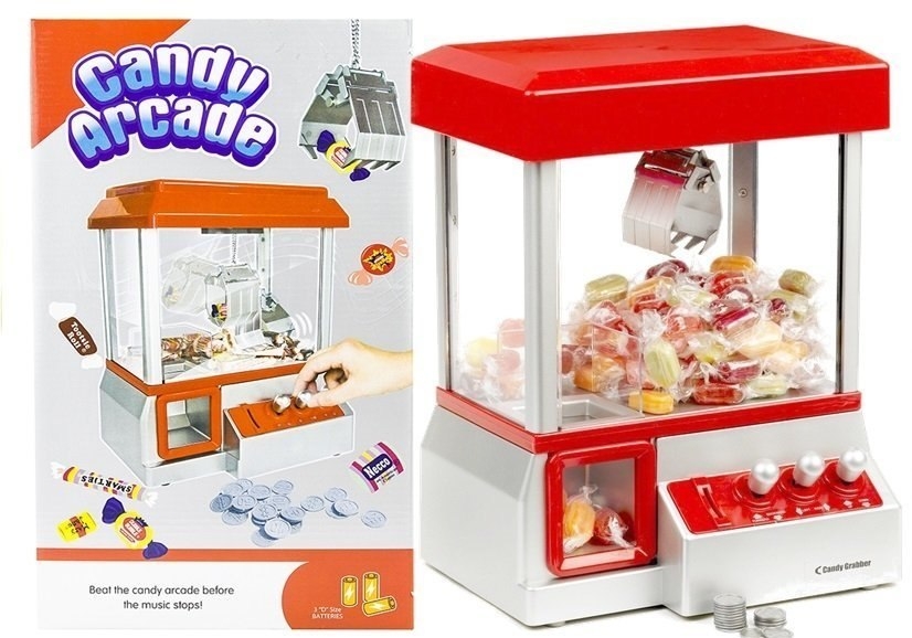 Фото - Настільна гра LEAN Toys Maszyna Do Łapania Cukierków Wesołe Melodie 