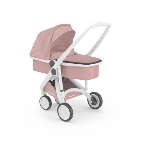 Фото - Візочок Greentom wózek carrycot  white-blossom (v.2.1)