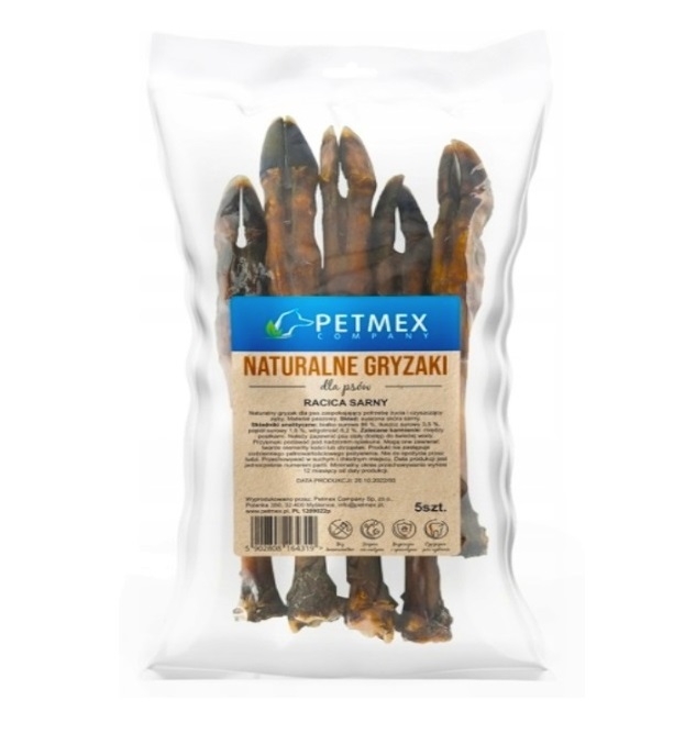 Naturalny Gryzak  Racica Sarny 5 szt Petmex