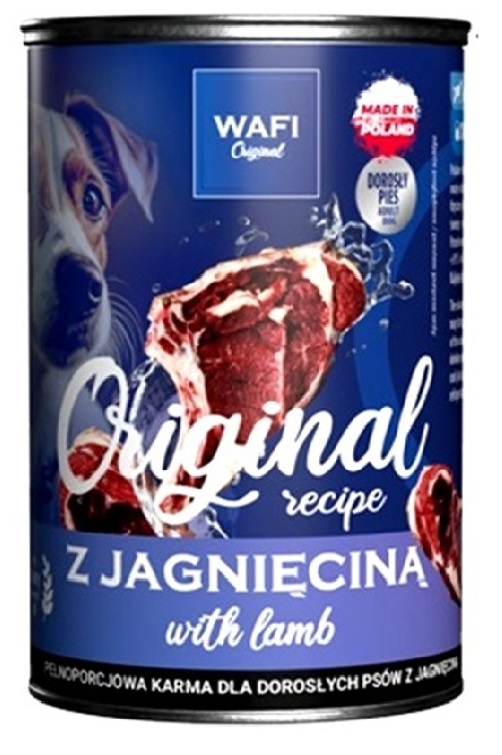 Karma WAFI 65% Mięsa z Jagnięciną 400g