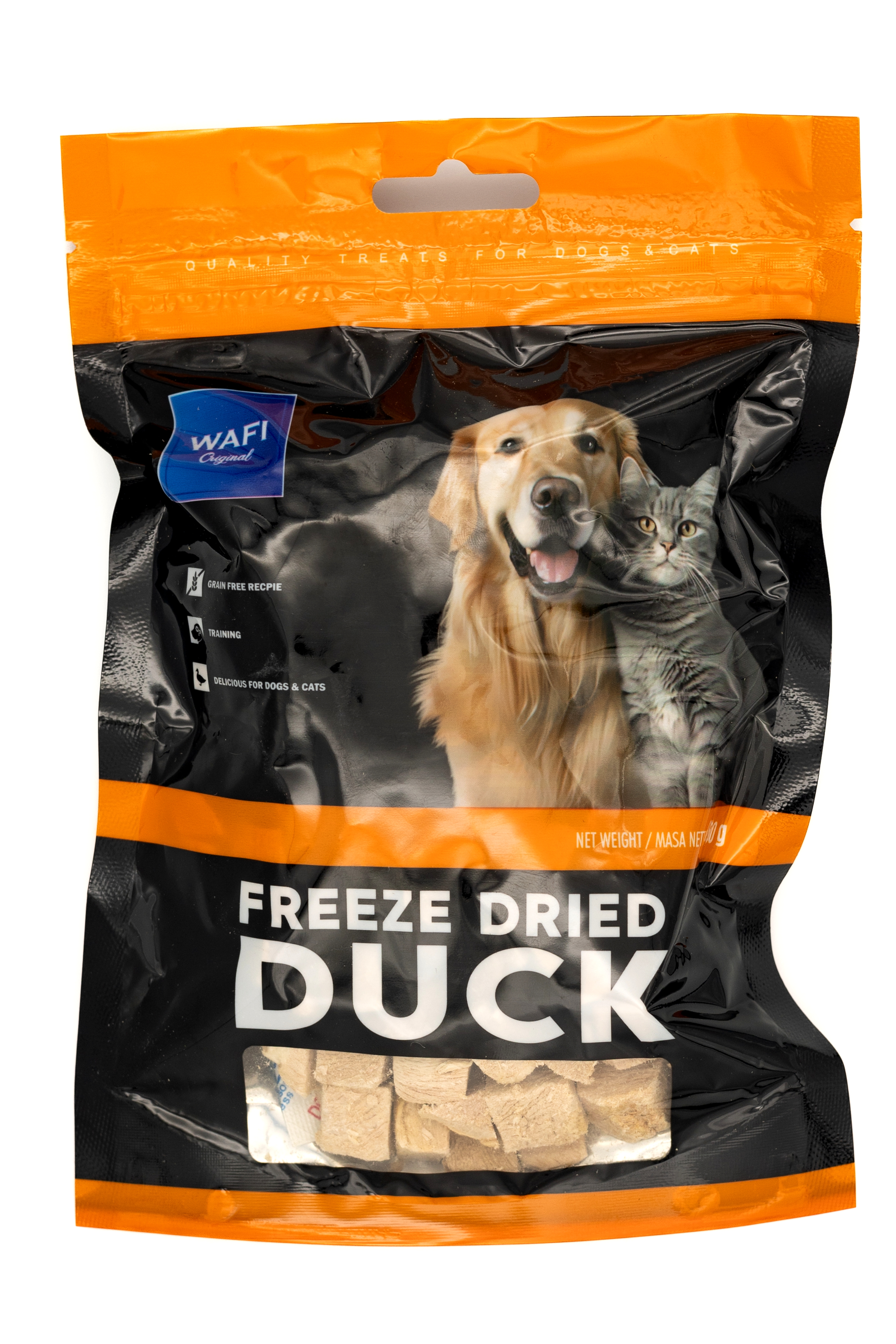 Przysmak dla psa i kota WAFI Freeze Dried Liofilizowany Kaczka 50g