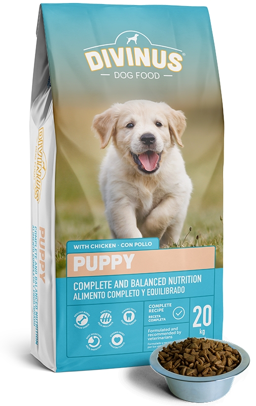 Karma dla szczeniąt DIVINUS PUPPY z witaminami 4 kg