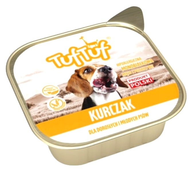 Karma Tuf Tuf  Pasztet z Kurczaka dla psa 300g