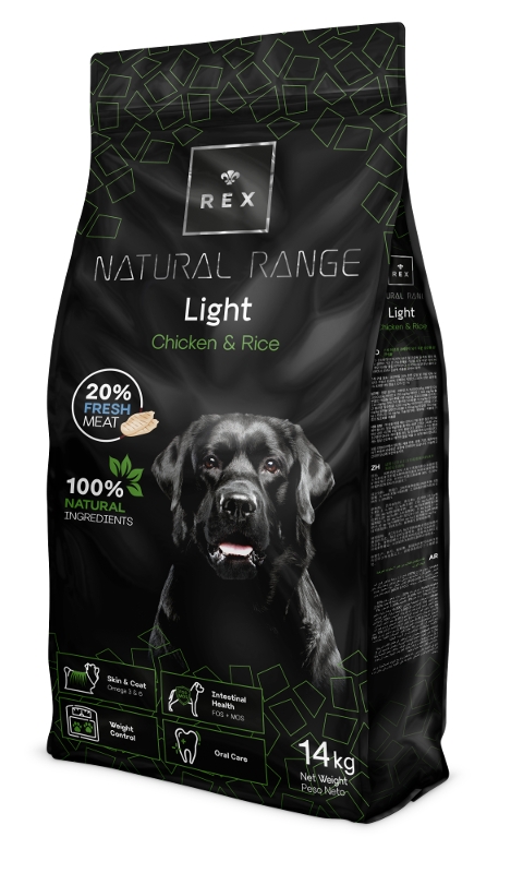 Karma dla psa REX NATURAL RANGE dla psów wrażliwych dorosłych i starszych 14 kg